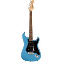 Squier Sonic Stratocaster, Laurel Fingerboard, Black Pickguard, California Blue