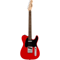 Squier Sonic Telecaster, Laurel Fingerboard, Black Pickguard, Torino Red