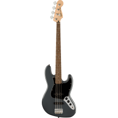 Squier Affinity Series Jazz Bass, Laurel Fingerboard, Charcoal Frost Metallic