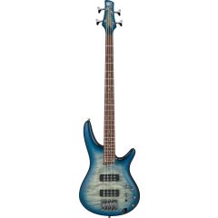 Ibanez SR Series, 4 String Bass, Quilted Maple, Stained Cosmic Blue Burst