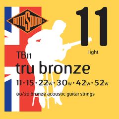 Rotosound Tru Bronze Acoustic Light 11-52