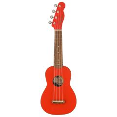 Fender Special Run, Venice Soprano Ukulele, Fiesta Red