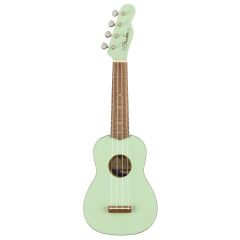 Fender Venice Soprano Uke, Walnut Fingerboard, Surf Green